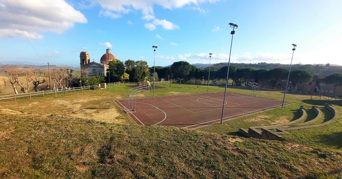 Foto parco vicino alla casa canonica di Casciana Alta