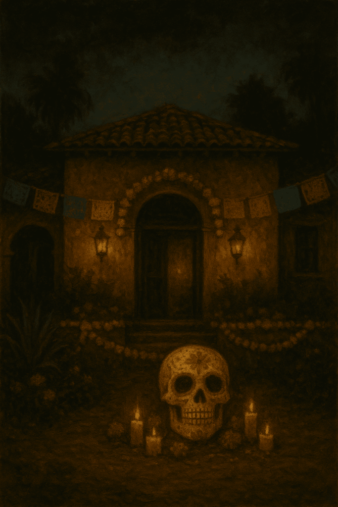 disegno kult teschio giorno dei morti